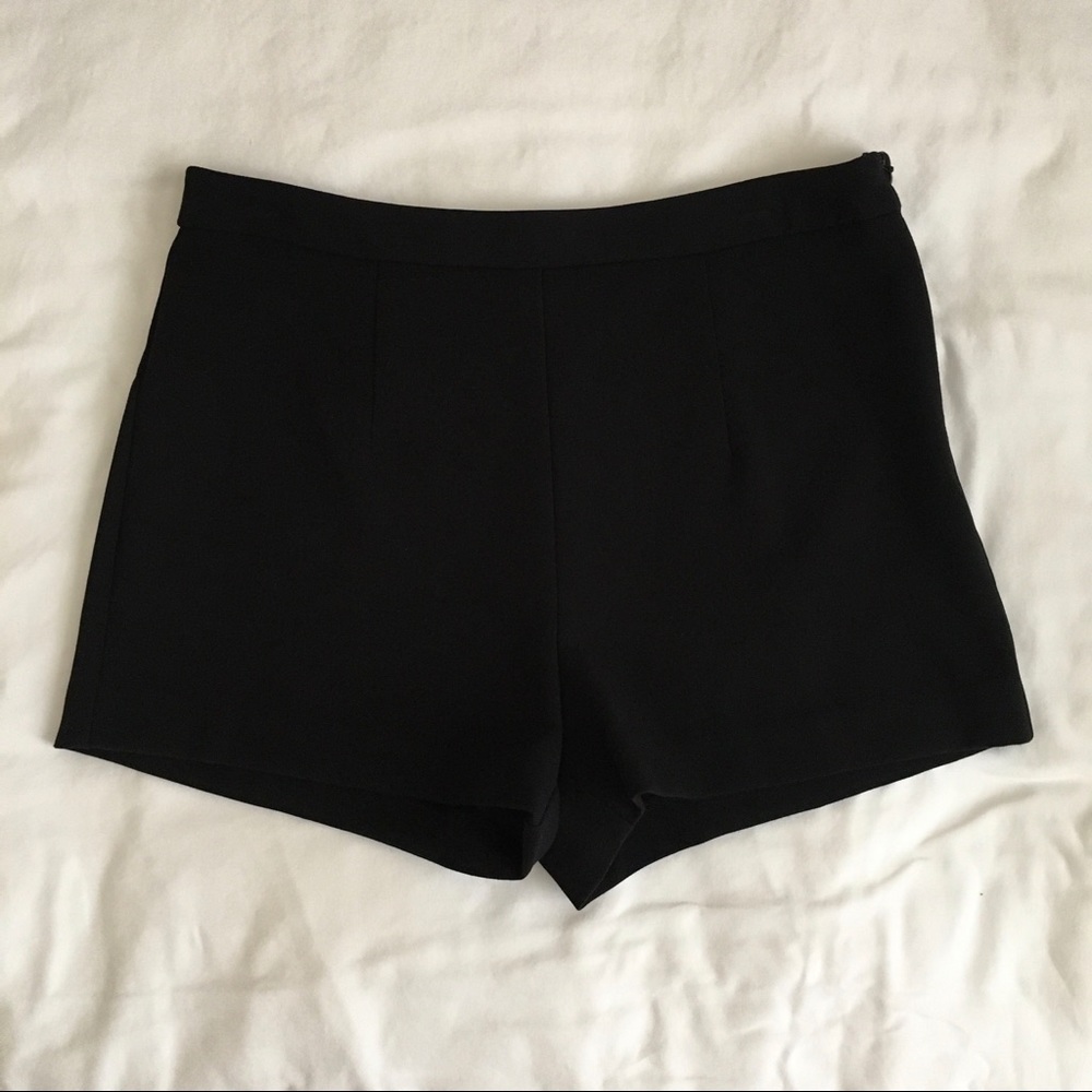 Forever 21 high waisted black shorts